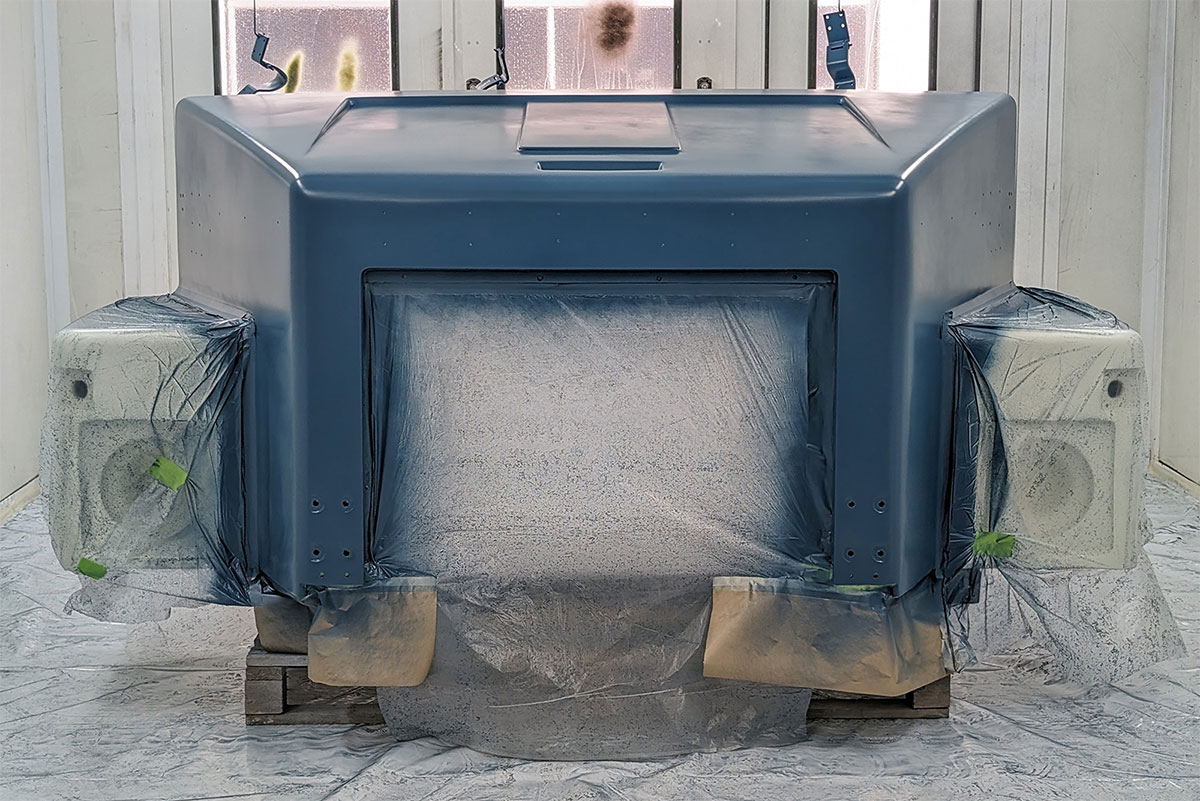 Rohbaukarosserie bei professioneller Ganzlackierung und Beschichtung durch AutoCoat